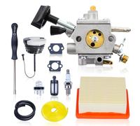 Kit Carburatore per Stihl BR800,Elemento Filtrante per Douffleur per BR800X,BR800C,BR 800 C-E Magnum,con Attrezzo di Regolazione, Serbatoio, Filtro Carburatore, Pompa Carburante, Candela 4283-120-0601