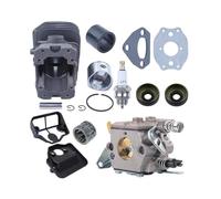 Kit carburatore pistone cilindro da 40 mm adatto for motosega 142 141 137 136 41 530069941 530071987 530019172 530035482 530029811