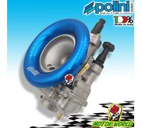 KIT CARBURATORE POLINI CP 21 + CORNETTO D'ASPIRAZIONE IN ERGAL SCOOTER MBK