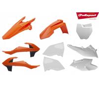 Kit Carena SX 125 2016-2018 Arancione / Bianco