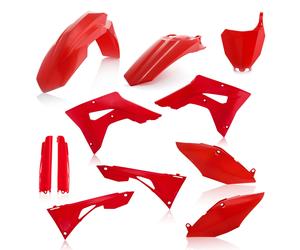 Kit Carenatura Completa Acerbis In Plastica Rosso Per HONDA CRF 300 RX 2019-2021