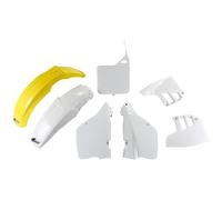 Kit carenatura in plastica da 7 pezzi UFO PLAST bianco/giallo
