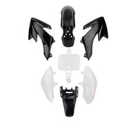 Kit carenatura in plastica for motociclette compatibili con CRF50 XR50 2021(4 Black 3 White)