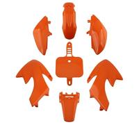 Kit carenatura in plastica for motociclette compatibili con CRF50 XR50 2021(Orange)