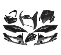 Kit carenatura Maxtuned da 9 pezzi, nero metallizzato per Yamaha Jog R/RR/MBK Mach G 50