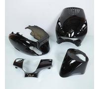 Kit carenatura P2R compatibile con scooter Piaggio 50 Zip 2000 - 2020 4 pezzi nero lucido