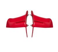 kit carenatura Per D&ucati Per Panigale V4S 2018-2021 Ricambi Per Moto Parabrezza Spoiler Ad Ala Fissa Pannelli Laterali Alettone Laterale Alettone(rosso)