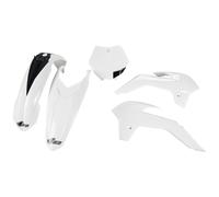 Kit carenatura UFO PLAST 5 pezzi in plastica bianca OEM