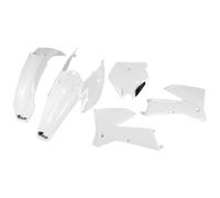Kit carenatura UFO PLAST in 5 pezzi in plastica bianca OEM