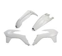 Kit carenatura UFO PLAST in plastica bianca in 4 pezzi OEM