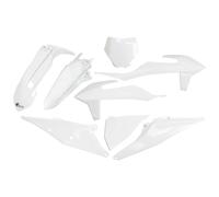 UFO Turkey Kit plastica completo KTKIT522-047 per KTM SX/SXF 125-450 2019-2022 Bianco