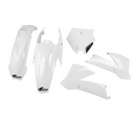 Kit carenatura UFO PLAST in plastica bianca OEM in 5 pezzi