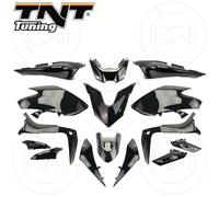 KIT CARENE 15 PEZZI CARENA VERSIONE ORIGINALE NERO LUCIDO YAMAHA T-MAX 530 2018