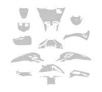 KIT CARENE CARENATURE PLASTICHE BIANCHE HONDA SH 125 150 2020 - 2025