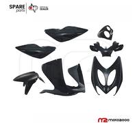 KIT CARENE CARENATURE PLASTICHE NERO LUCIDO MBK NITRO YAMAHA AEROX 50 1997-2012