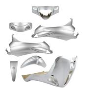 KIT CARENE PLASTICHE GRIGIO 7PZ PER PIAGGIO LIBERTY RST 50 125 150 200 04/08