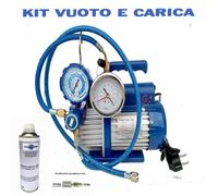KIT CARICA E VUOTO POMPA 70 LT CONDIZIONATORE R410 R32