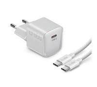 Kit caricatore da muro 40W e cavo USB-C intrecciato antigroviglio da 1,5 m