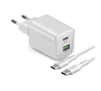 Kit caricatore da parete 45W GaN e Power Delivery, con cavo USB-C 1.5m