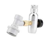 Kit caricatore regolatore di CO2 per birra fatta in casa da 16 regolatore di CO2 adatto per cartucce di CO2 da 16 g Disconnessione del gas Kegerator per birra alla spina da 0 a (0-60PSI)