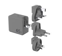 Kit Caricatore Universale 65W USB-A e 2 USB-C con Cavo USB-C Ultra Rinforzato