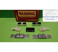 KIT CARRELLI PER PORTE SCORREVOLI SERIE PEGASO DA 60 KG MARCA SLIDING