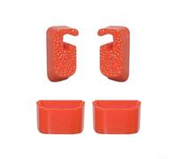 Kit carrello di atterraggio per DJI Mini 5 Pro, include quattro unità con sollevamento da 10 mm e attacco a sgancio rapido per un uso efficiente sul campo (arancione)