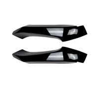 Kit Carrozzeria ABS Per BMW Per X3 X4 F25 F26 2014-2018 Spoiler Paraurti Anteriore Diffusore Laterale Splitter Angolare. spoiler anteriore(Glassy Black)