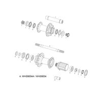 Kit carrozzeria Freewheel Sram X-9 Noir TU