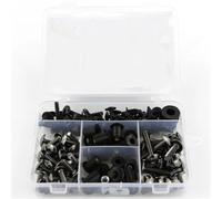 Kit carrozzeria Kit Bulloni Carenatura Completa Per Motocicletta Per Kawasaki Per Ninja 400 2018 2019 2020 2021 2022 2023 2024 Clip Speed Nuts parti(Metallic)