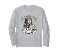 Kit Carson Pathfinder Scout Western Frontier Maglia a Manica