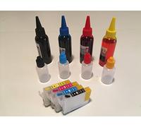 KIT CARTUCCE RICARICABILI VUOTE + 400 ML INCHIOSTRO AUTO RESET ORIGINALI INKJET CARTUCCIA 18XL T18 1811-1812-1813-1814 + 400 ML INCHIOSTRO + TANICHETTE VUOTE DI RICARICA PER EPSON EXPRESSION HOME XP-102 XP-202 XP-205 XP-212 XP-215 XP-225 XP-30 XP-302 XP-305 XP-312 XP-315 XP-322 XP-325 XP-402 XP-405WH XP-412 XP-415 XP-422 XP-425 SPEDIZIONE DA ITALIA GRATUITA ESPRESSA ASSICURATA KIT DI QUALITA' A+++