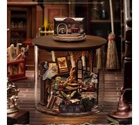 Kit casa delle bambole in miniatura fai-da-te Dream Bottle Handcraft 3D Puzzle