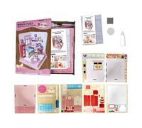 Kit Casa In Miniatura Fai Da Te - Puzzle In Legno Con Scena Della Camera Da 3D | Kit Di Costruzione Di Modelli Per Camera Da, Progetto Di Artigianato Creativo, Set Di Costruzione Di Case D