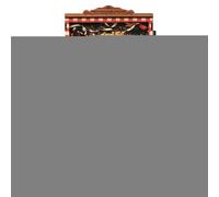 Kit Casa in Miniatura Natale | Puzzle 3D in Legno Casa delle Bambole | Decorazione Vintage per Libreria Scrivania | Regalo Creativo per Adulti Ragazzi Bambini Principianti