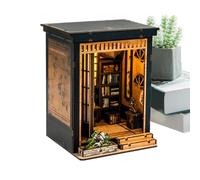 Kit Casa Miniatura Fai Da Te Decor Scrivania Legno Stile Giapponese