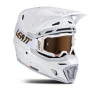§Casco Cross Leatt Moto 8.5 Bianco con Maschera§