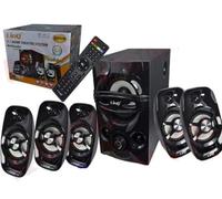 KIT CASSE ACUSTICHE A3309 SISTEMA DI ALTOPARLANTI DOLBY SURROUND 5.1 con USB HOME CINEMA TELECOMANDO HD per TELEVISORE SALOTTO o PC COMPUTER