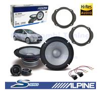 Kit casse Alpine S2-S65C Altoparlanti 2 vie 165mm 240W per FORD FOCUS C-MAX