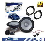 Kit casse Alpine S2-S65C Altoparlanti 2 vie 165mm 240W per OPEL ADAM