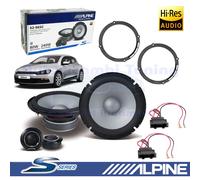 Kit casse Alpine S2-S65C Altoparlanti anteriori 2 vie 165mm 240W per VW SCIROCCO
