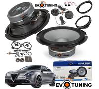Kit Casse Altoparlanti Alpine S2-S65C Anteriori o Posteriori per Alfa Giulietta