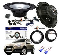 Kit Casse Altoparlanti Alpine Sxe1750S Anteriori 2 Vie 165mm per Fiat Sedici