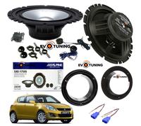 Kit Casse Altoparlanti Alpine Sxe1750S Anteriori 2 Vie 165mm per Suzuki Swift