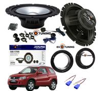 Kit Casse Altoparlanti Alpine Sxe1750S Anteriori 2 Vie 165mm Suzuki Gran Vitara