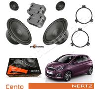 Kit Casse Altoparlanti Anteriori 2 Vie Hertz CK 165 per Peugeot 108 dal 2014>