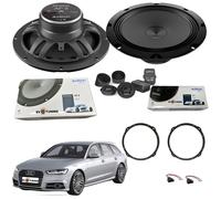 Kit Casse Altoparlanti Anteriori Audison Woofer AP8 + Tweeter AP1 per Audi A6 4G