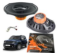 kit Casse Hertz Dcx 690 Coassiali 2 vie per JEEP RENEGADE 6x9 Front o Rear