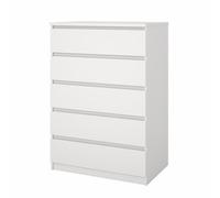 KIT CASSETTIERA NAIA 5 CASS 77X50X111CM BIANCO