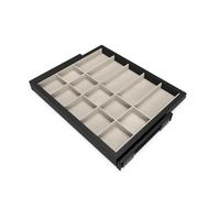 Kit Cassetto Organizzatore e Telaio per Armadio 600 mm in Alluminio e Plastica